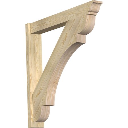 Ekena Millwork Olympic Traditional Rough Sawn Outlooker, Douglas Fir, 6"W x 40"D x 40"H OUT06X40X40OLY01RDF